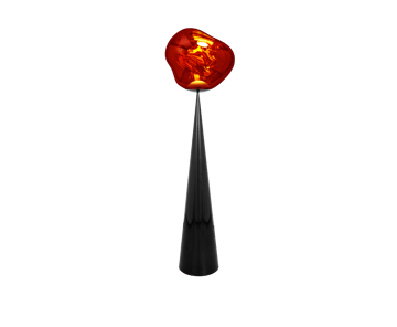 Melt Cone candeeiro de pé gordo LED 174,5 cm - Cobre - Tom Dixon