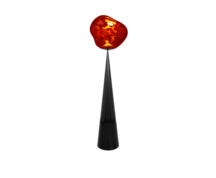 Melt Cone candeeiro de pé gordo LED 174,5 cm, Cobre Tom Dixon