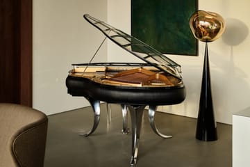 Melt Cone candeeiro de pé gordo LED 174,5 cm - Ouro - Tom Dixon