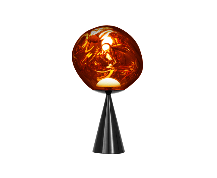 Melt Cone candeeiro de pé gordo LED 46,5 cm, Cobre Tom Dixon