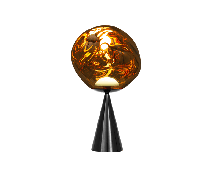 Melt Cone candeeiro de pé gordo LED 46,5 cm, Dourado Tom Dixon