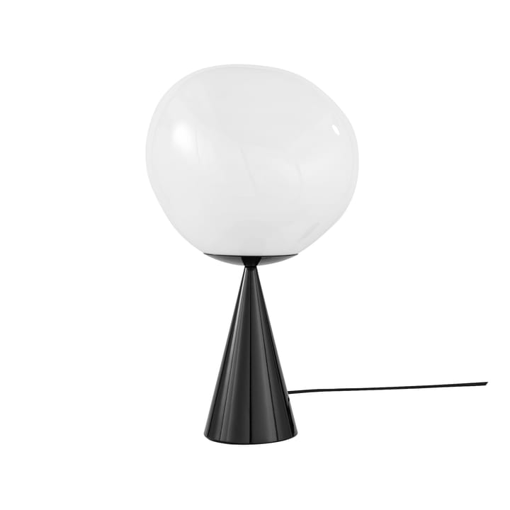 Melt Cone candeeiro de pé gordo LED 46,5 cm - Ópalo-preto - Tom Dixon