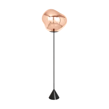 Melt Cone slim candeeiro de pé LED 180 cm - Cobre - Tom Dixon