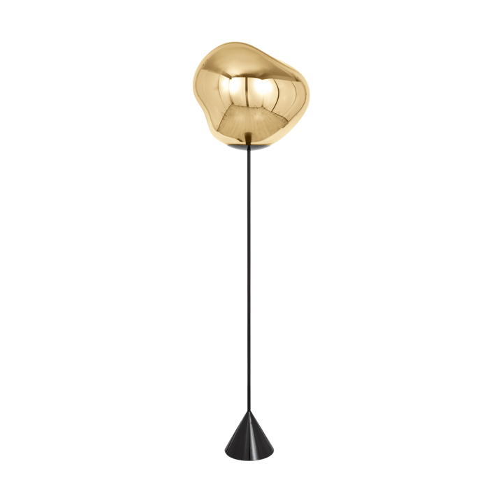 Melt Cone slim candeeiro de pé LED 180 cm - Dourado - Tom Dixon