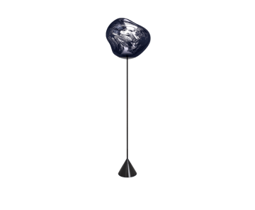 Melt Cone slim candeeiro de pé LED 180 cm - Fumo - Tom Dixon