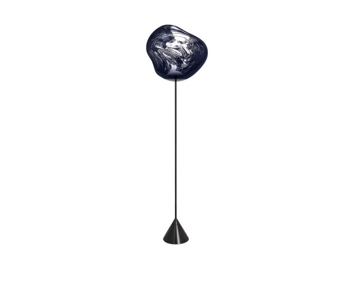 Melt Cone slim candeeiro de pé LED 180 cm, Fumo Tom Dixon
