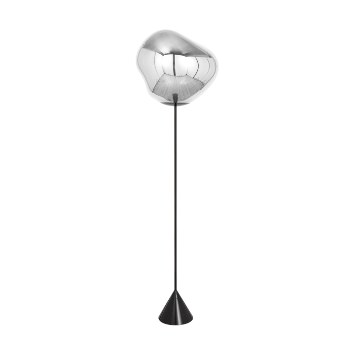 Melt Cone slim candeeiro de pé LED 180 cm - Prateado - Tom Dixon