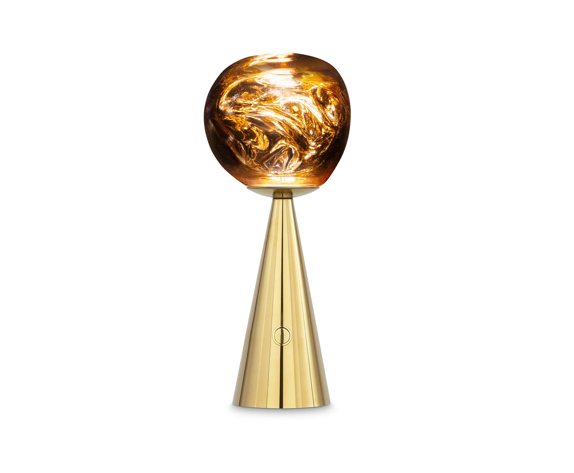 Melt Portable candeeiro de mesa , Dourado Tom Dixon