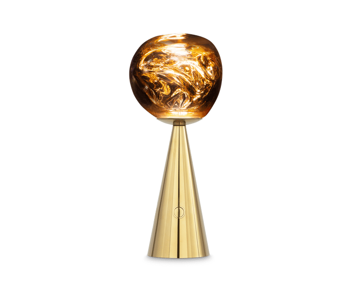 Melt Portable candeeiro de mesa , Dourado Tom Dixon