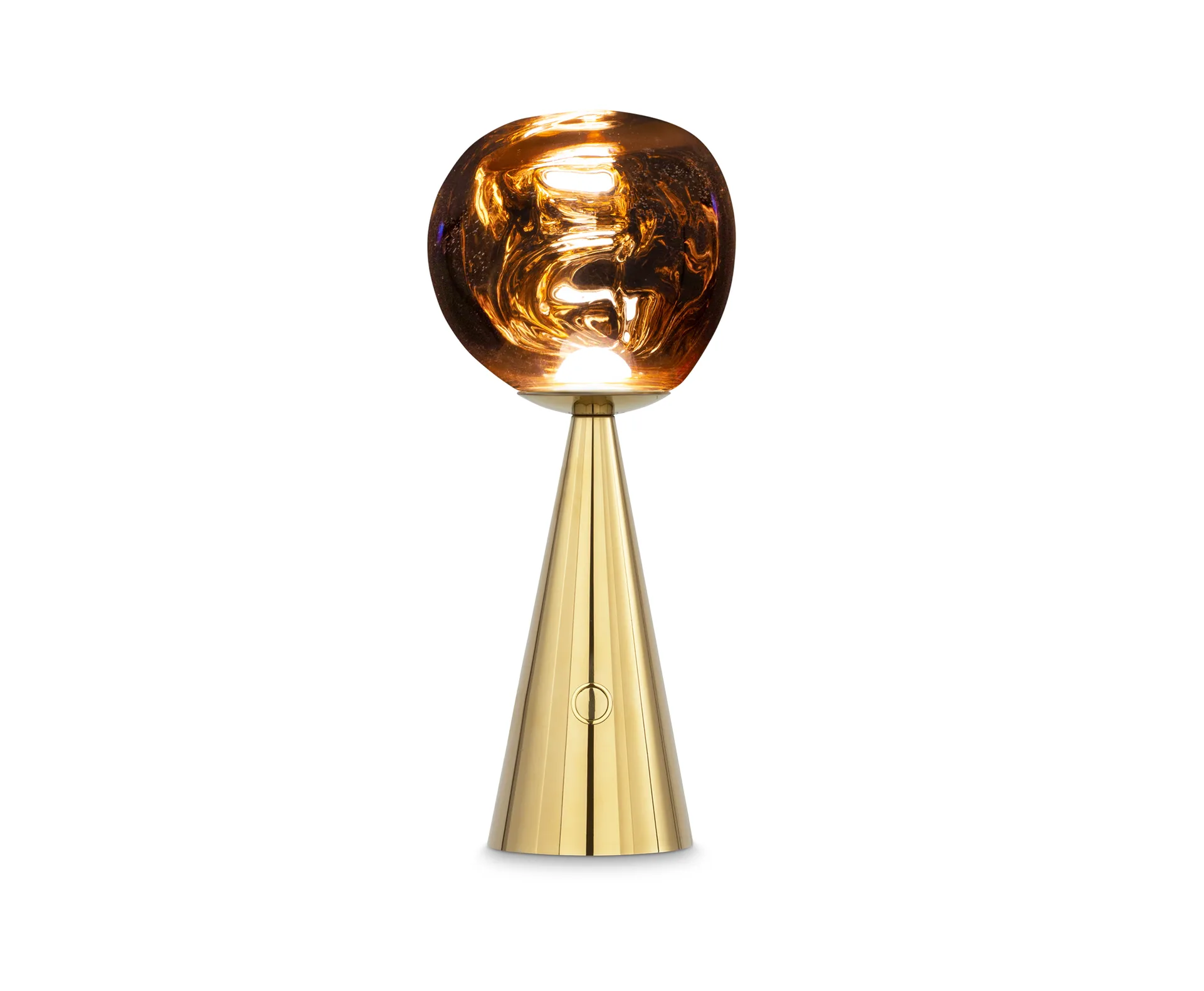 Melt Portable candeeiro de mesa , Dourado Tom Dixon