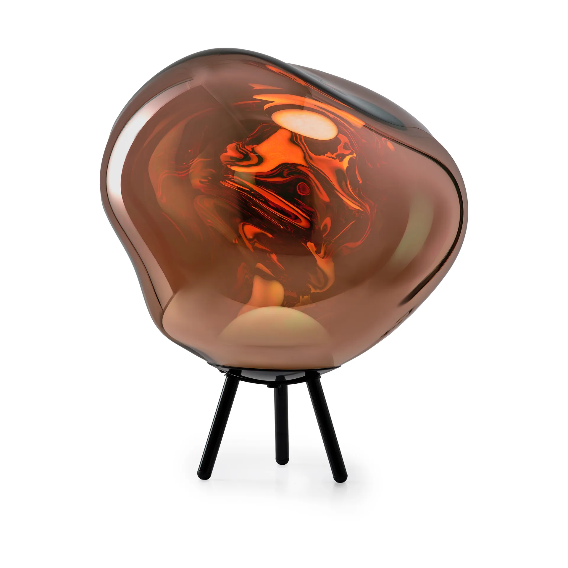 Melt Portable LED Large candeeiro de pé, Cobre Tom Dixon