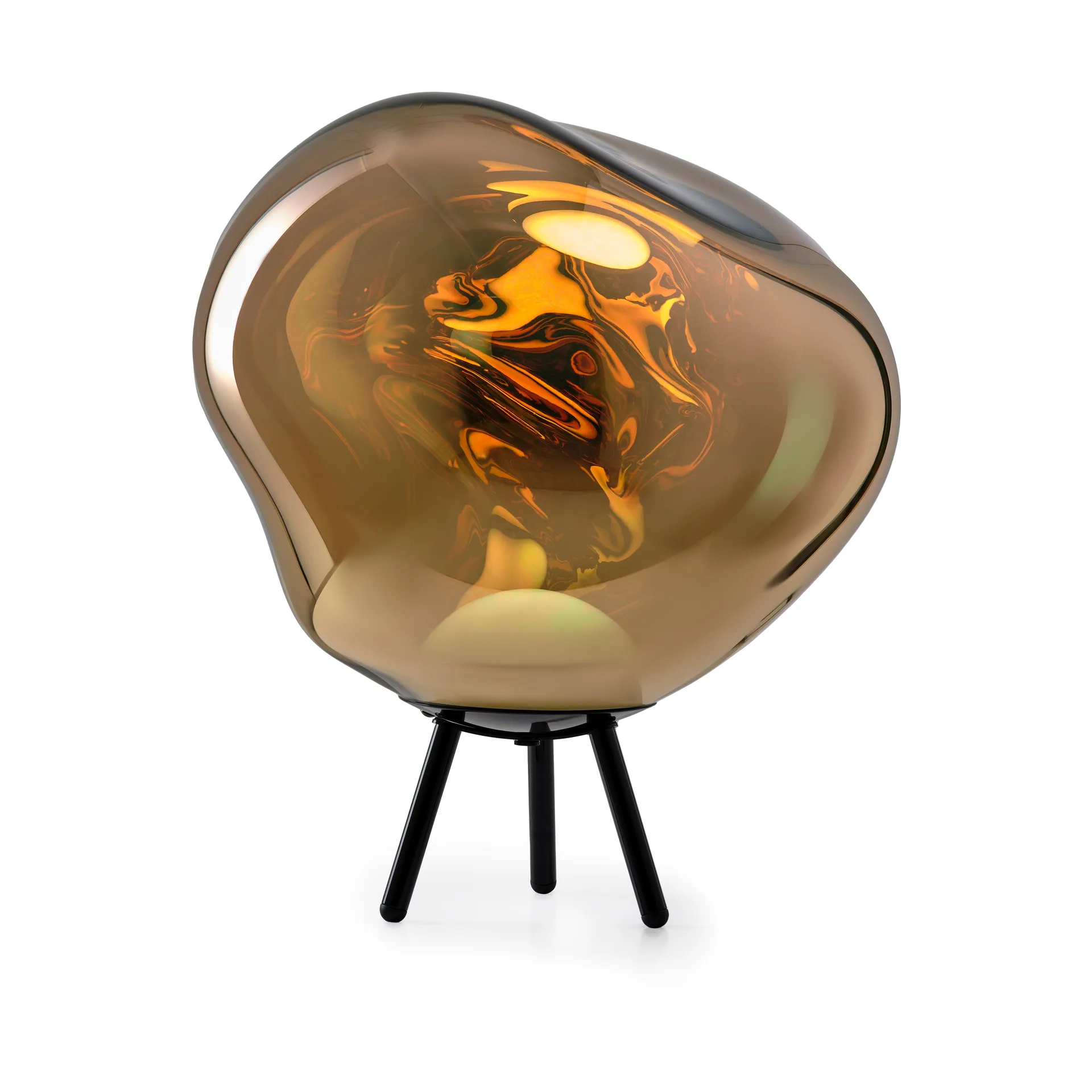 Melt Portable LED Large candeeiro de pé, Dourado Tom Dixon