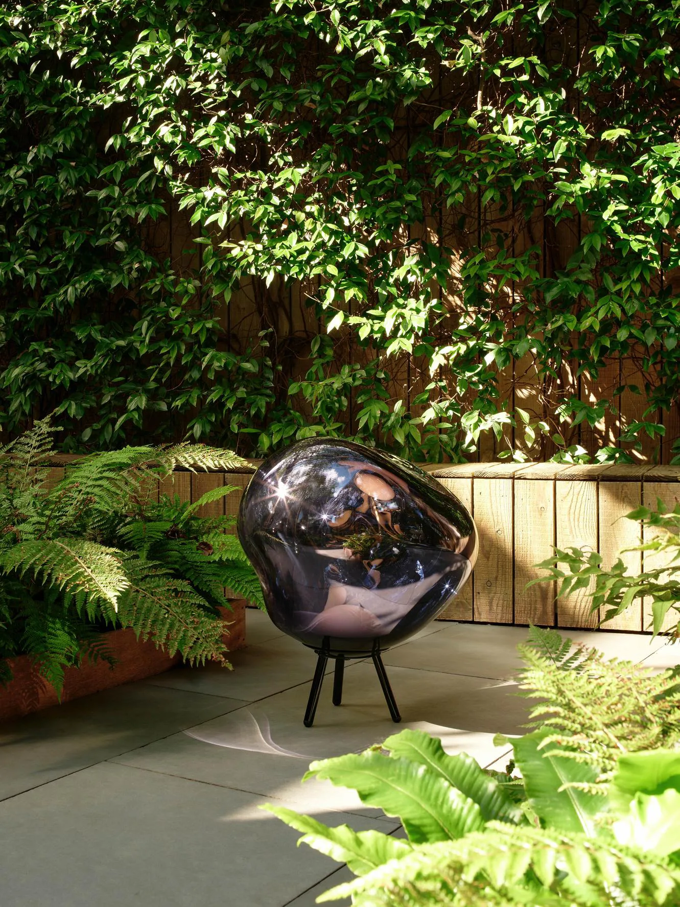 Melt Portable LED Large candeeiro de pé, Fumo Tom Dixon