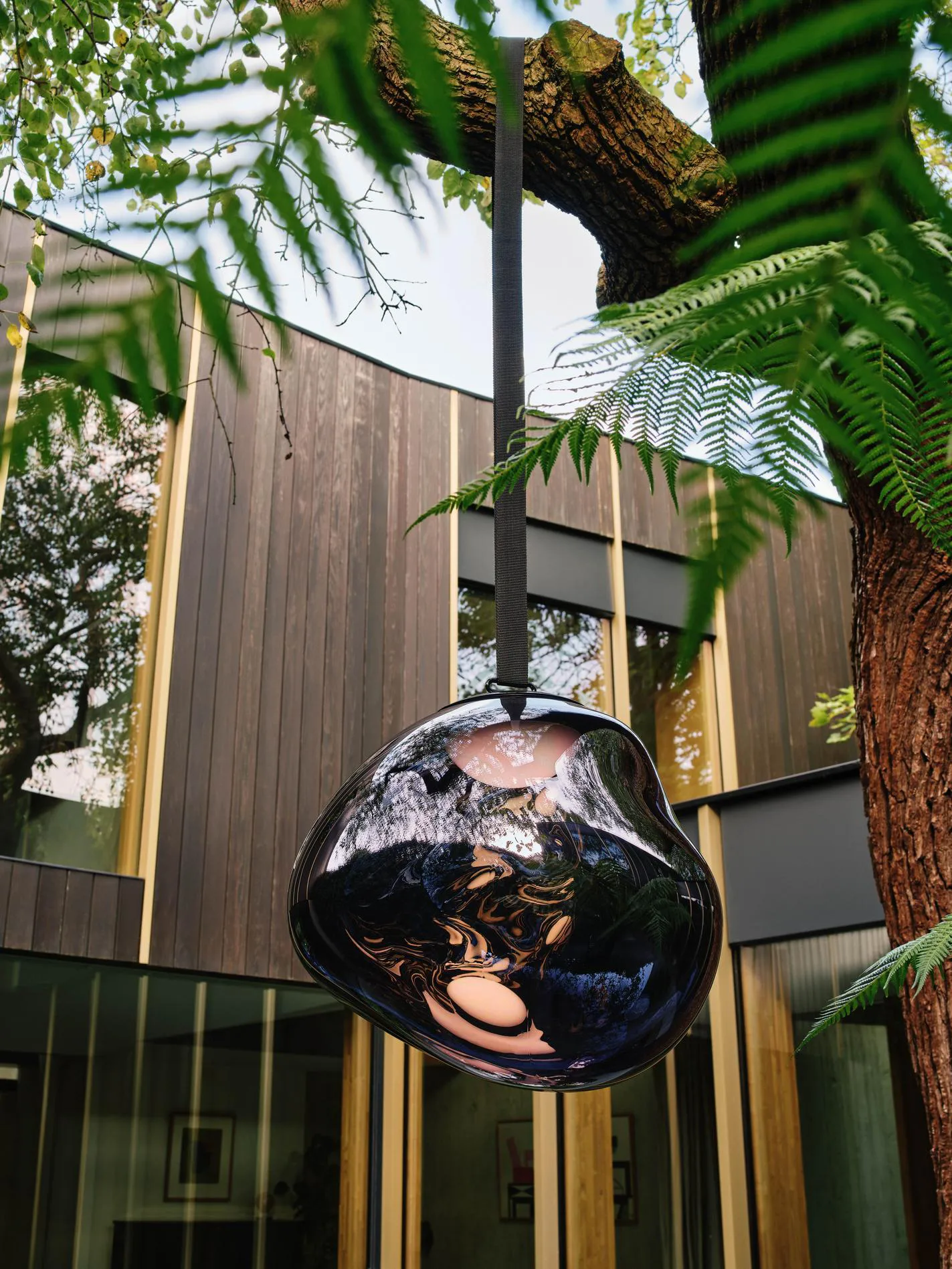 Melt Portable LED Large candeeiro de pé, Fumo Tom Dixon