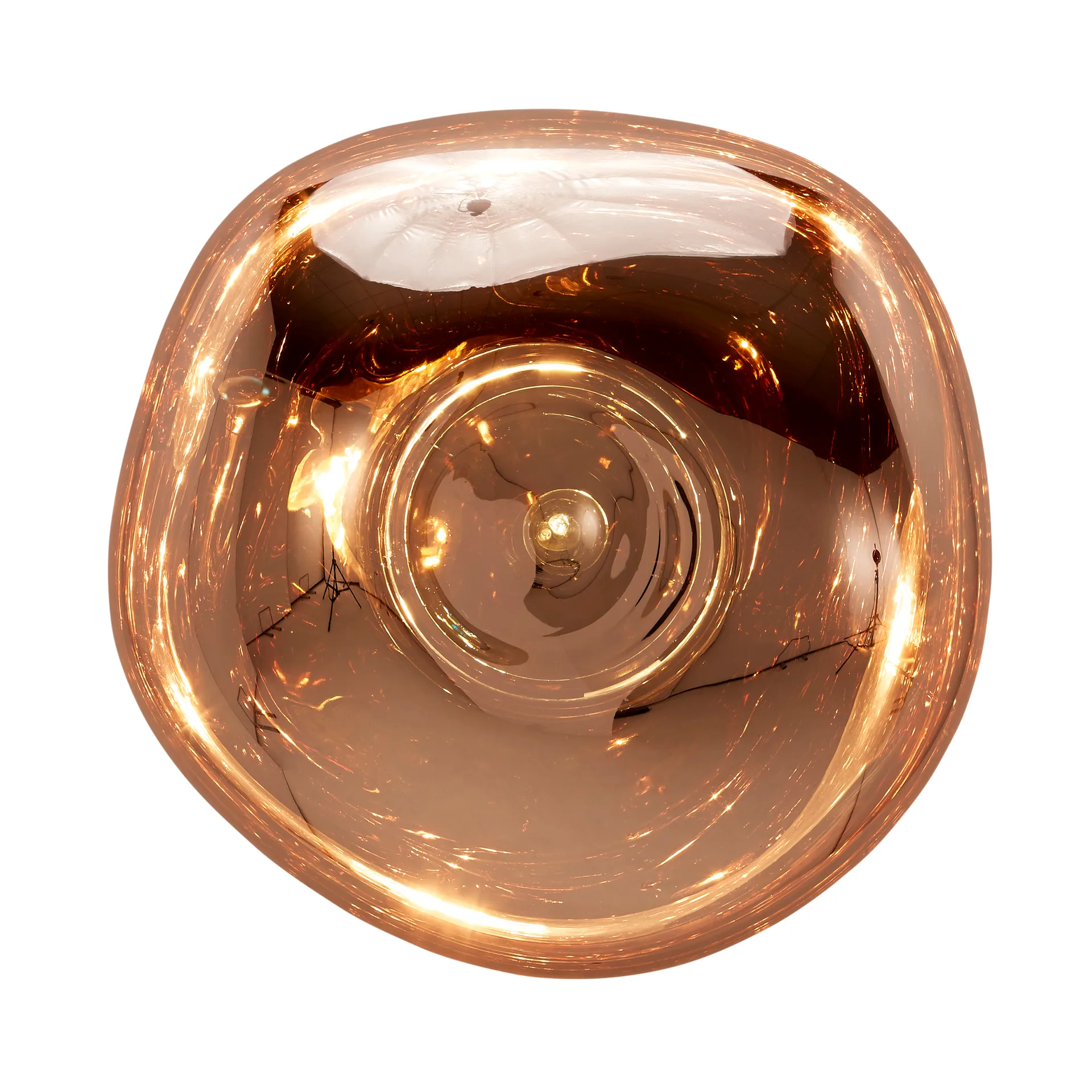 Melt Surface candeeiro de teto/parede LED , Cobre Tom Dixon