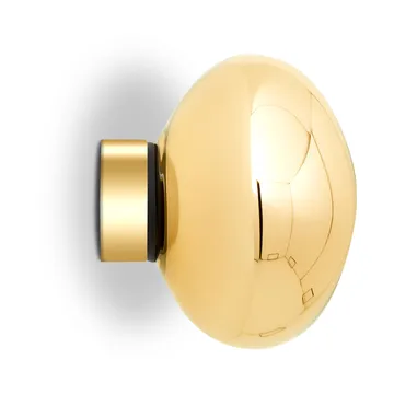 Melt Surface mini candeeiro de parede LED 30 cm - Dourado - Tom Dixon