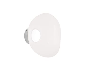 Melt Surface mini candeeiro de parede LED 30 cm - Ópalo-prateado - Tom Dixon