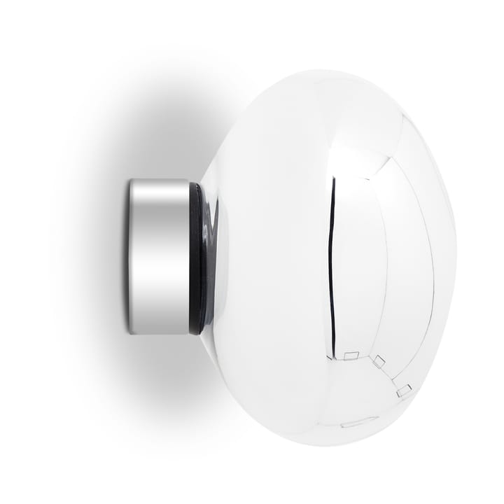 Melt Surface mini candeeiro de parede LED 30 cm - Prateado - Tom Dixon