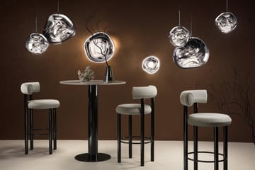 Melt Surface mini candeeiro de parede LED 30 cm - Prateado - Tom Dixon