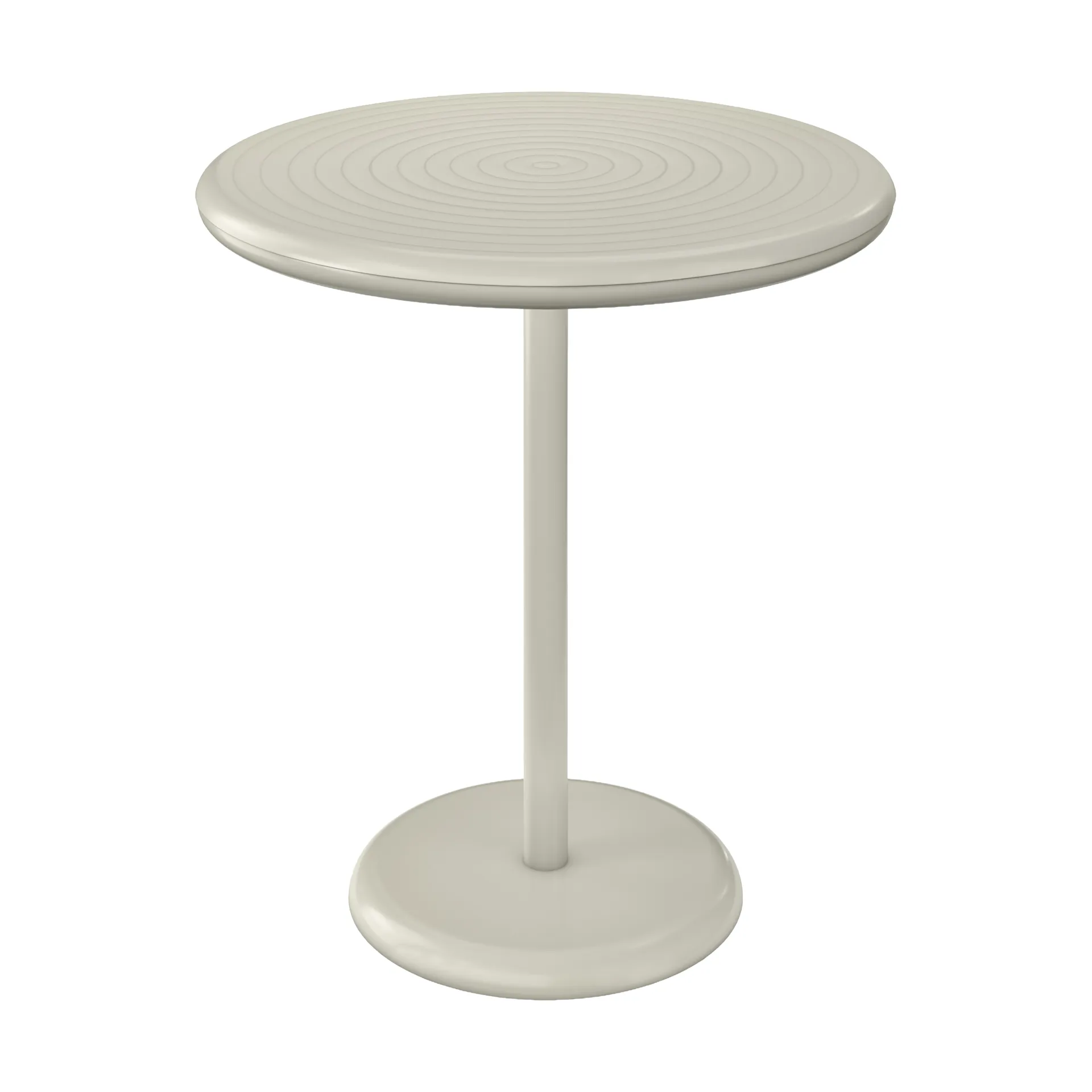 Mesa de café Groove redonda - Putty, Ø70 cm Tom Dixon