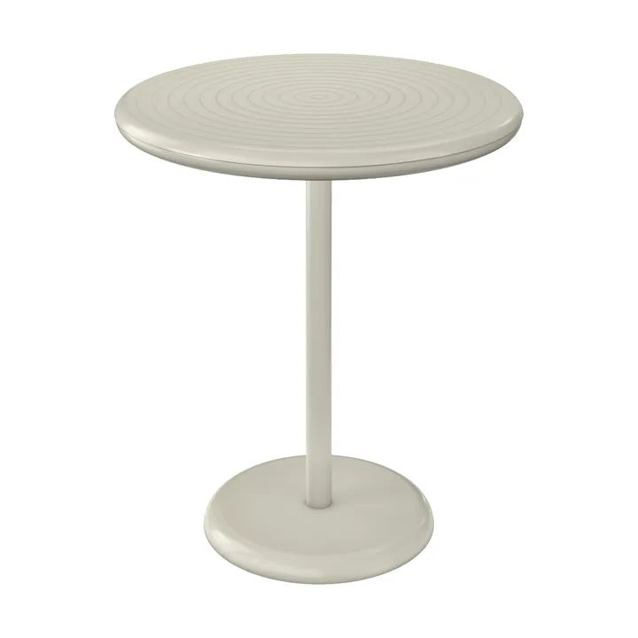 Mesa de café Groove redonda - Putty, Ø70 cm - Tom Dixon