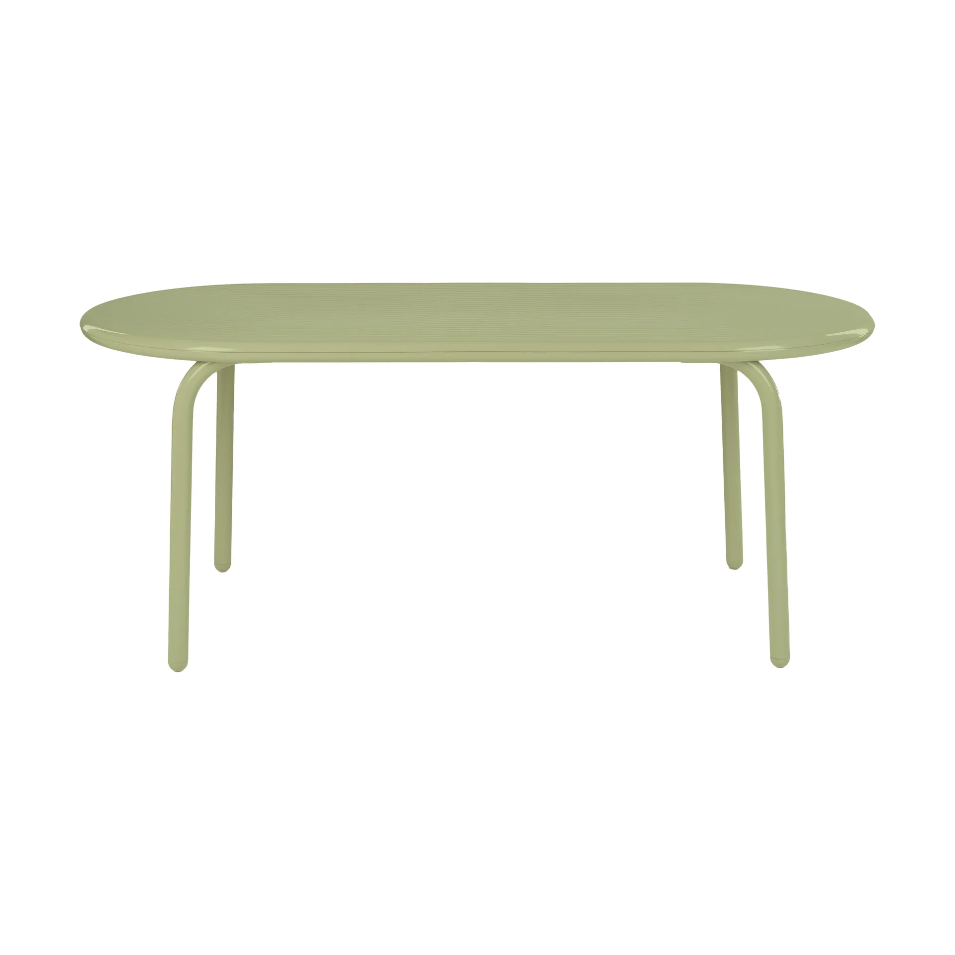 Mesa de jantar Groove Obround - Moss, 86x186 cm Tom Dixon