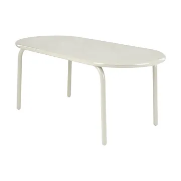 Mesa de jantar Groove Obround - Putty, 86x186 cm - Tom Dixon