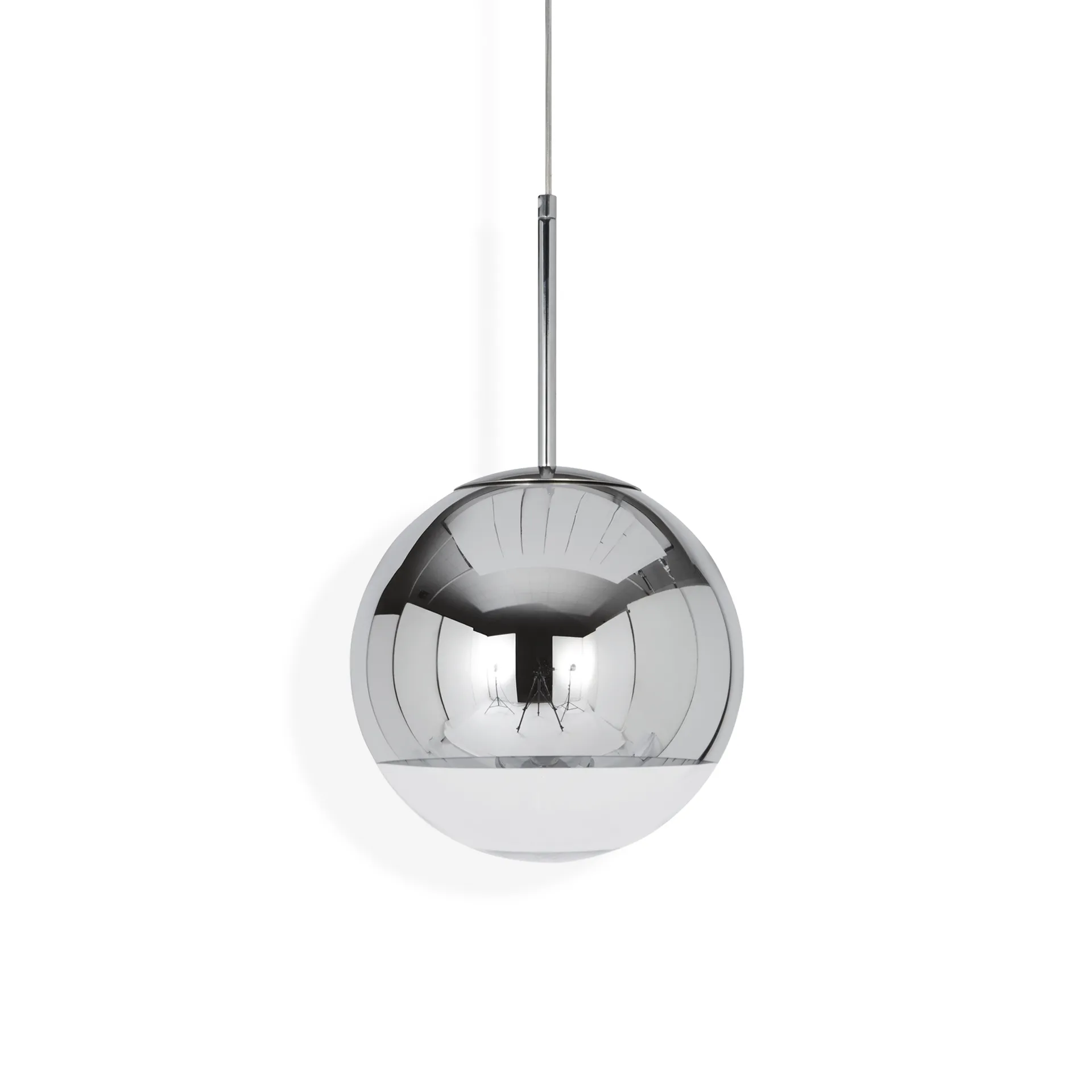 Mirror Ball candeeiro suspenso LED Ø25 cm, Cromo Tom Dixon