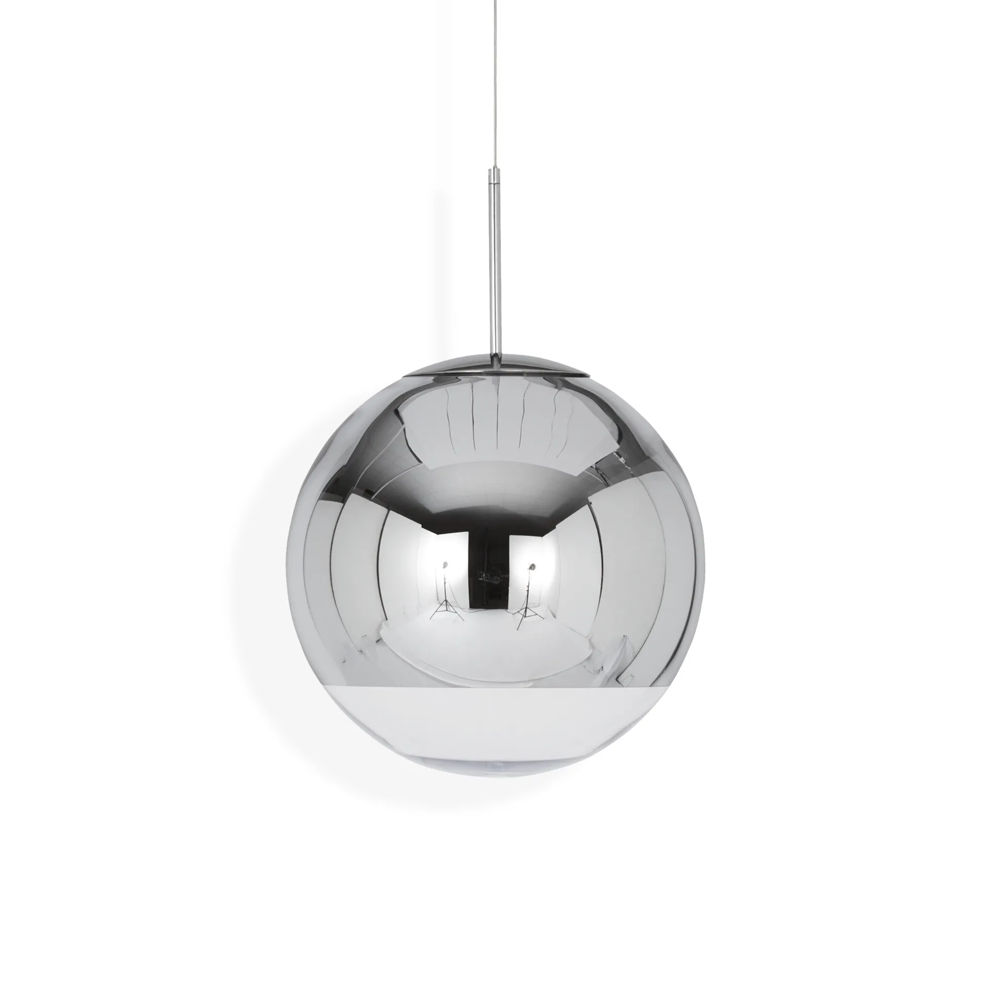Mirror Ball candeeiro suspenso LED Ø40 cm, Cromo Tom Dixon