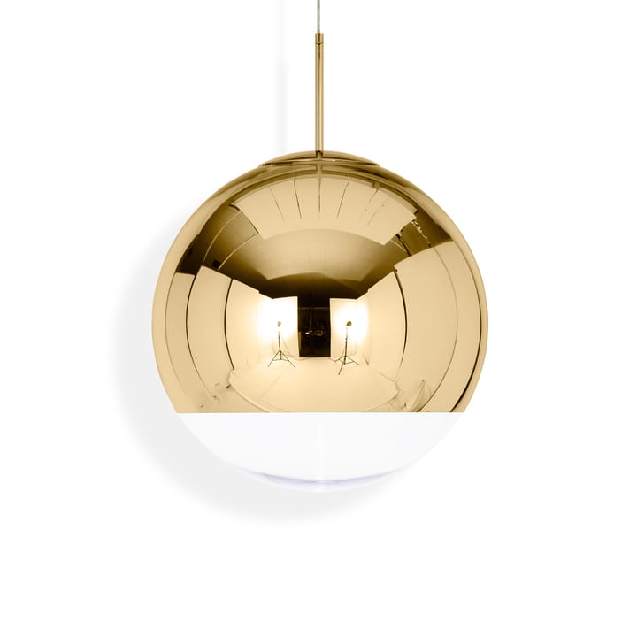 Mirror Ball candeeiro suspenso LED Ø50 cm - Dourado - Tom Dixon
