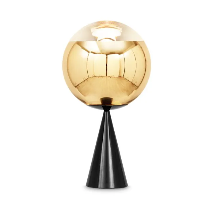 Mirror Ball fat candeeiro de mesa LED 46,5 cm, Prateado-prateado Tom Dixon