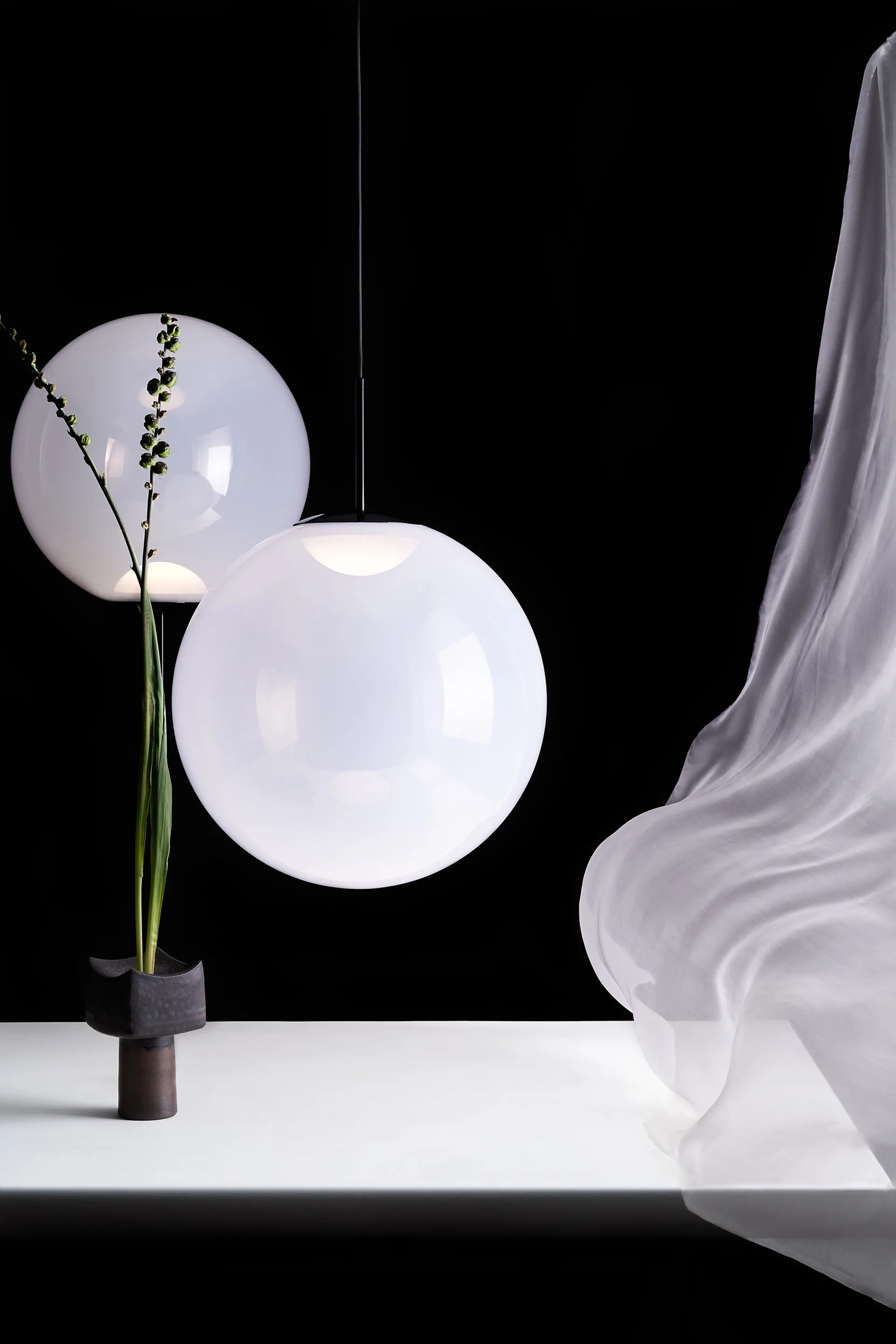 Opal candeeiro suspenso Ø50 cm, Branco Tom Dixon