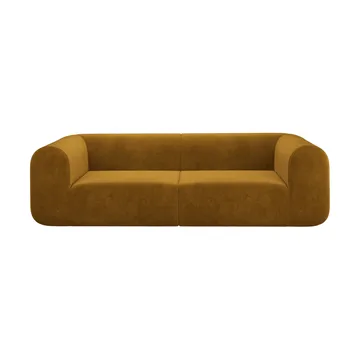 Plump sofá modular - Gold royal velvet, sofá 3 lugares - Tom Dixon