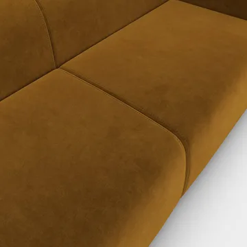Plump sofá modular - Gold royal velvet, sofá 3 lugares - Tom Dixon