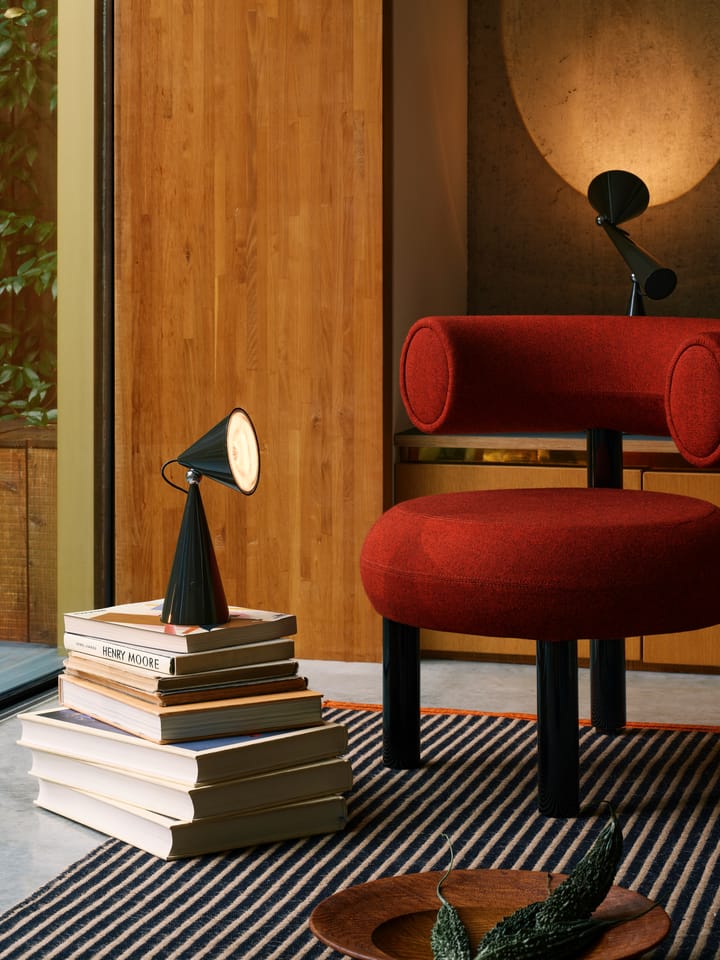 Pose Portable LED candeeiro de mesa , Alga marinha Tom Dixon