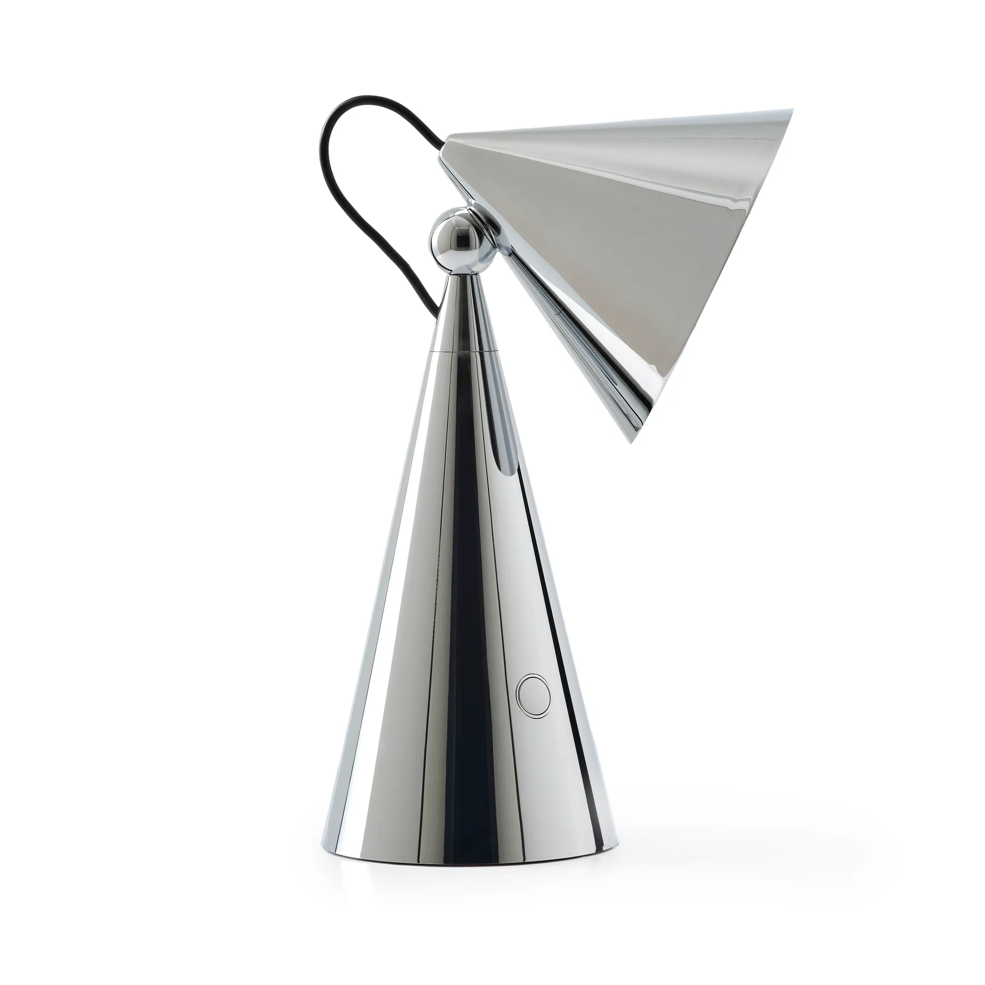 Pose Portable LED candeeiro de mesa, Prateado Tom Dixon
