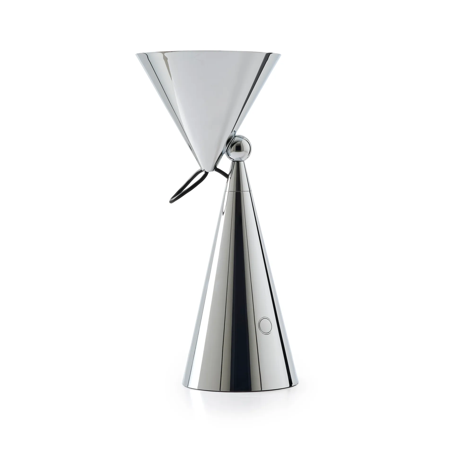 Pose Portable LED candeeiro de mesa, Prateado Tom Dixon