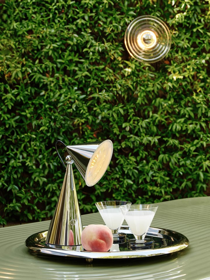 Pose Portable LED candeeiro de mesa , Prateado Tom Dixon