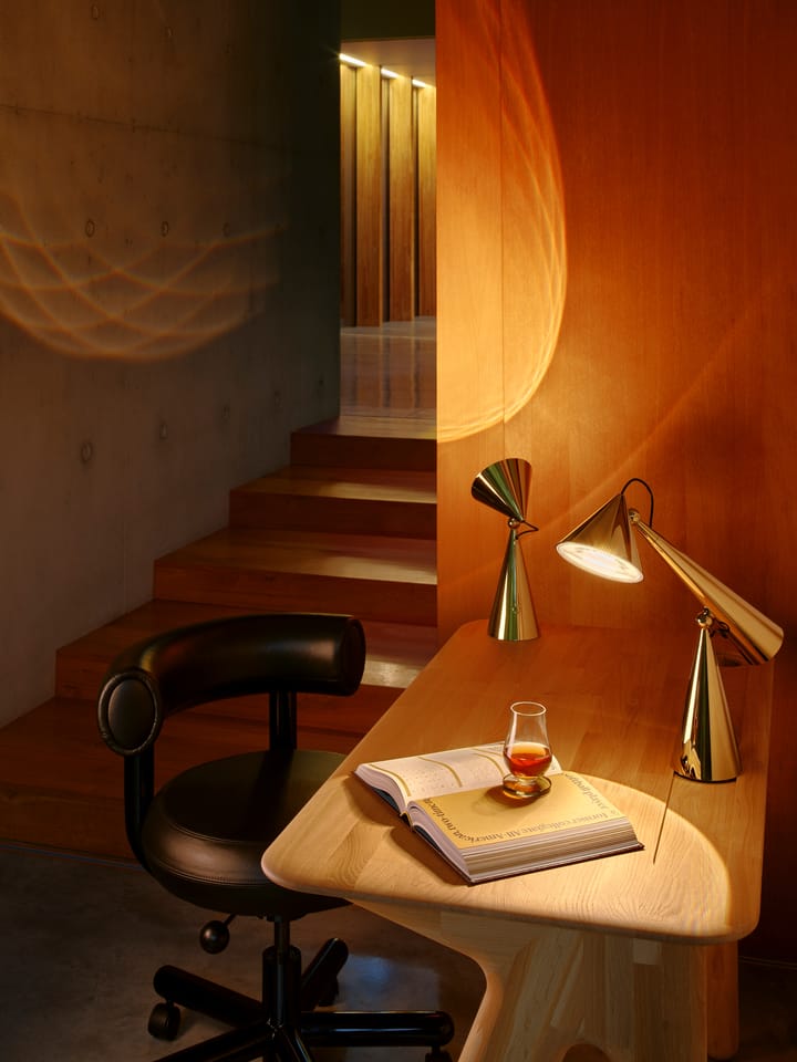 Pose Task LED candeeiro de mesa , Dourado Tom Dixon