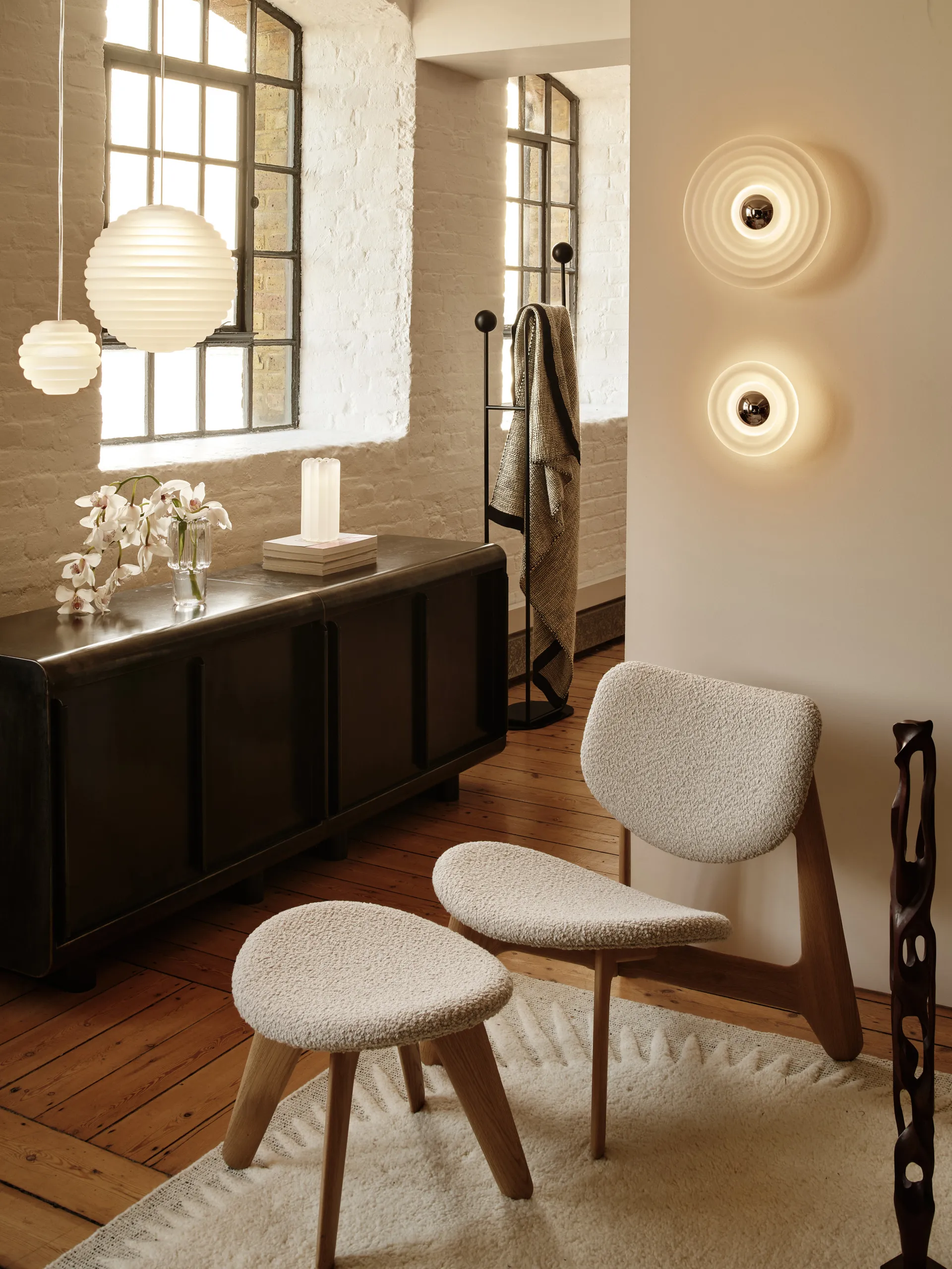 Press Sphere candeeiro suspenso LED Ø30 cm, Fosco Tom Dixon