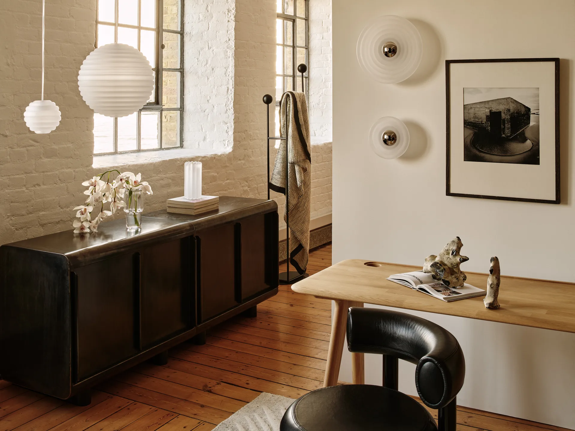 Press Sphere candeeiro suspenso LED Ø30 cm, Fosco Tom Dixon