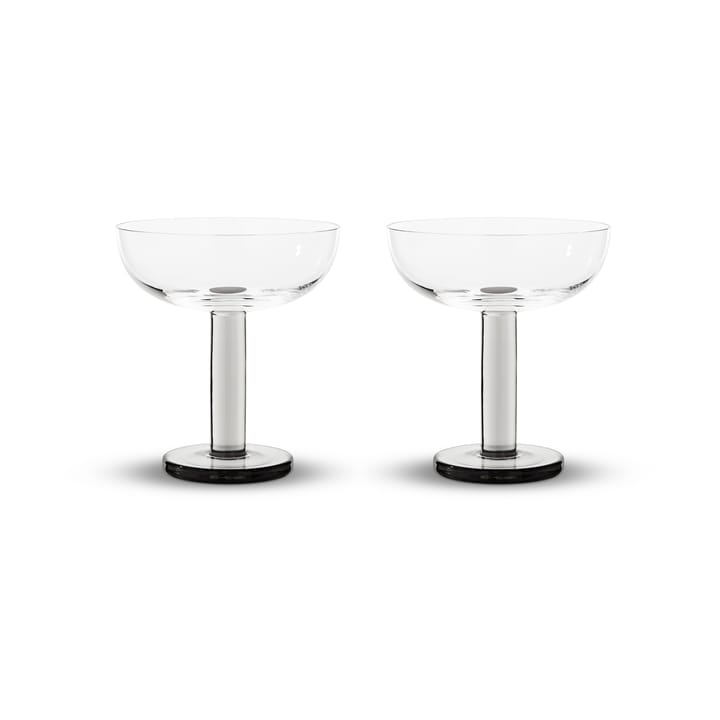 Puck copo coupe 17.5 cl 2 unidades - Transparente - Tom Dixon