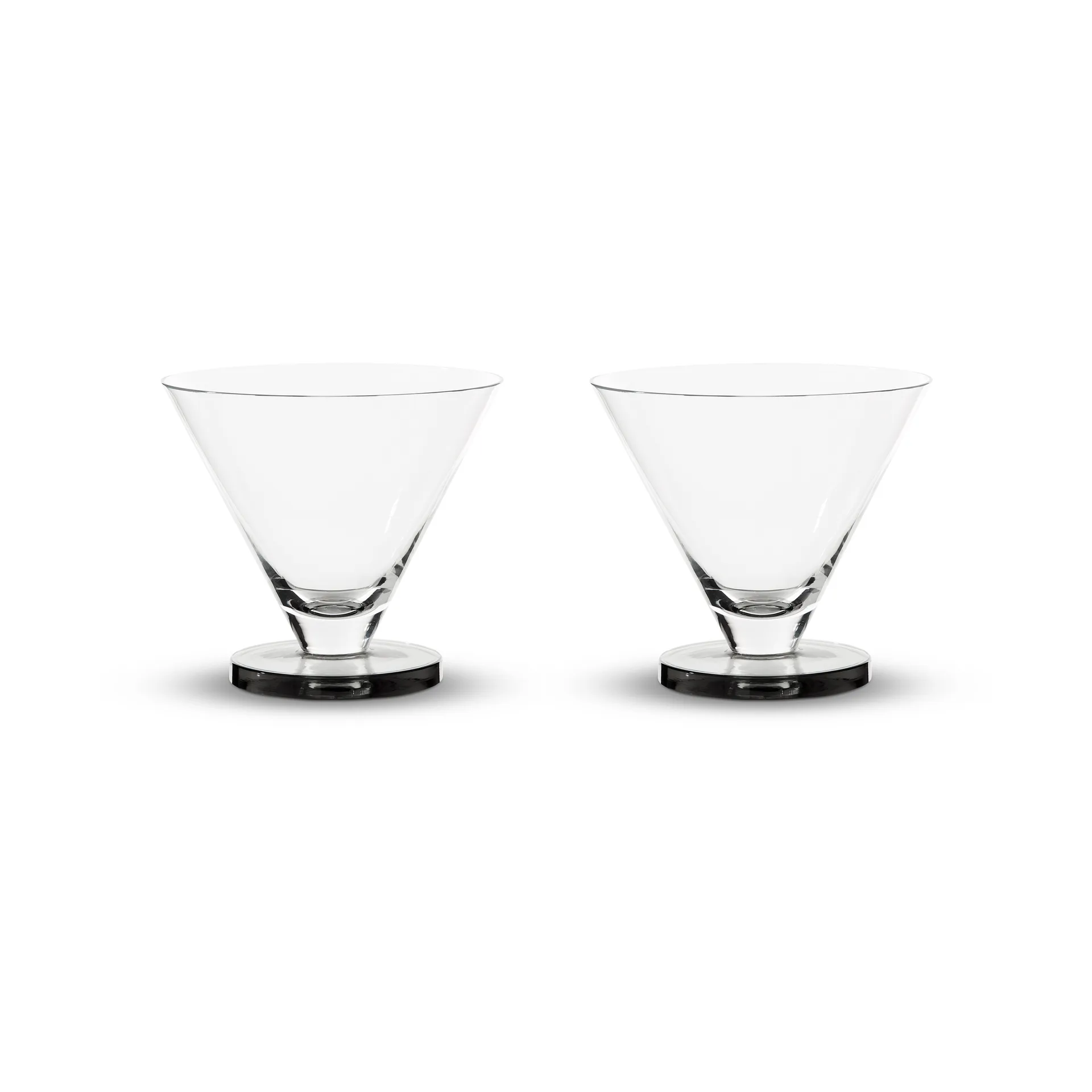 Puck copo de cocktail 26 cl 2 unidades, Transparente Tom Dixon