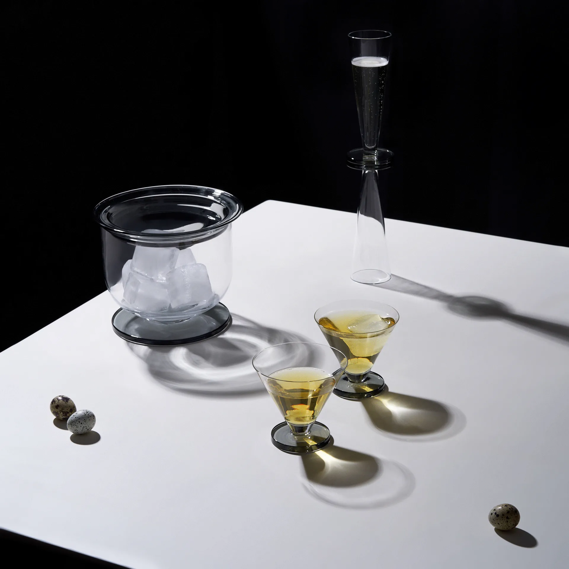 Puck copo de cocktail 26 cl 2 unidades, Transparente Tom Dixon