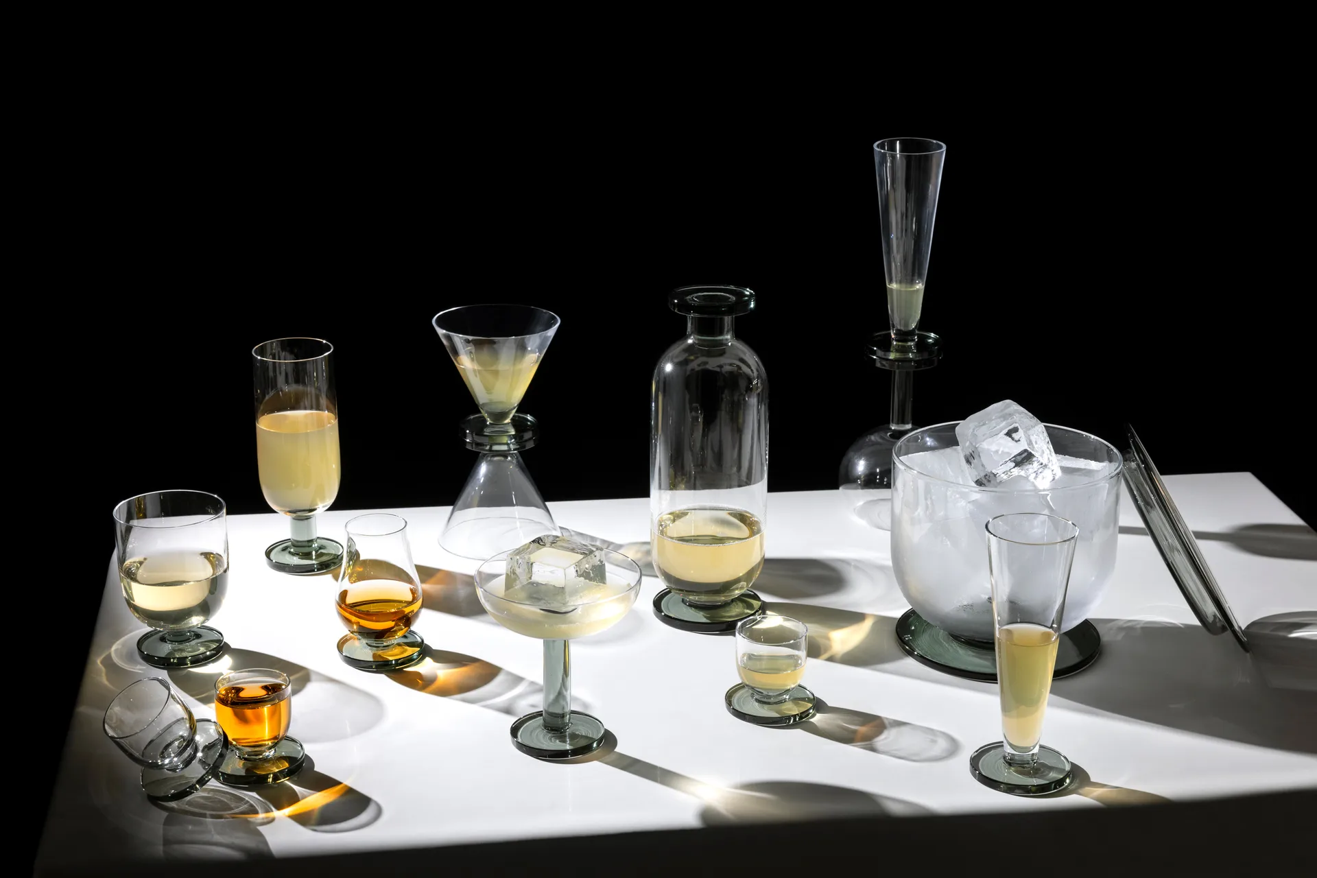 Puck garrafa/decanter 90 cl, Transparente Tom Dixon