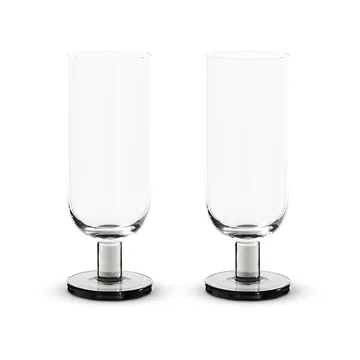 Puck highball copo 33,5 cm 2 unidades - Transparente - Tom Dixon