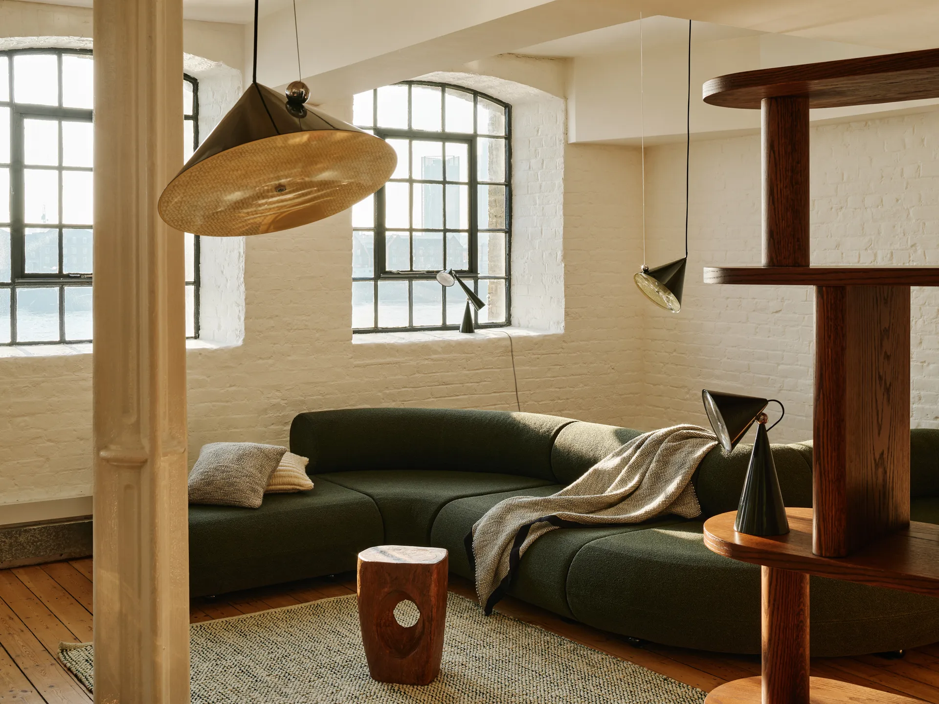 Ridge almofada 45x45 cm, Natural Tom Dixon