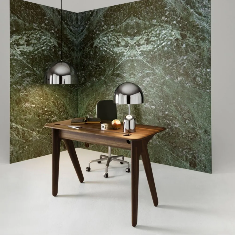 Secretária Slab 60x120 cm, Carvalho Tom Dixon