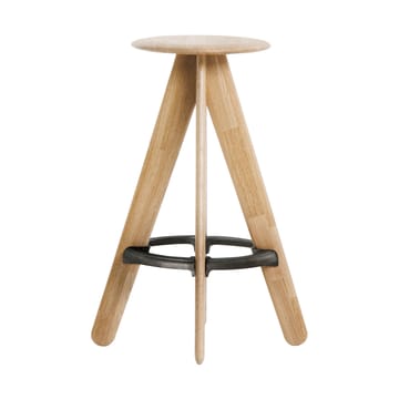 Slab banco de bar 76 cm - Carvalho maciço - Tom Dixon