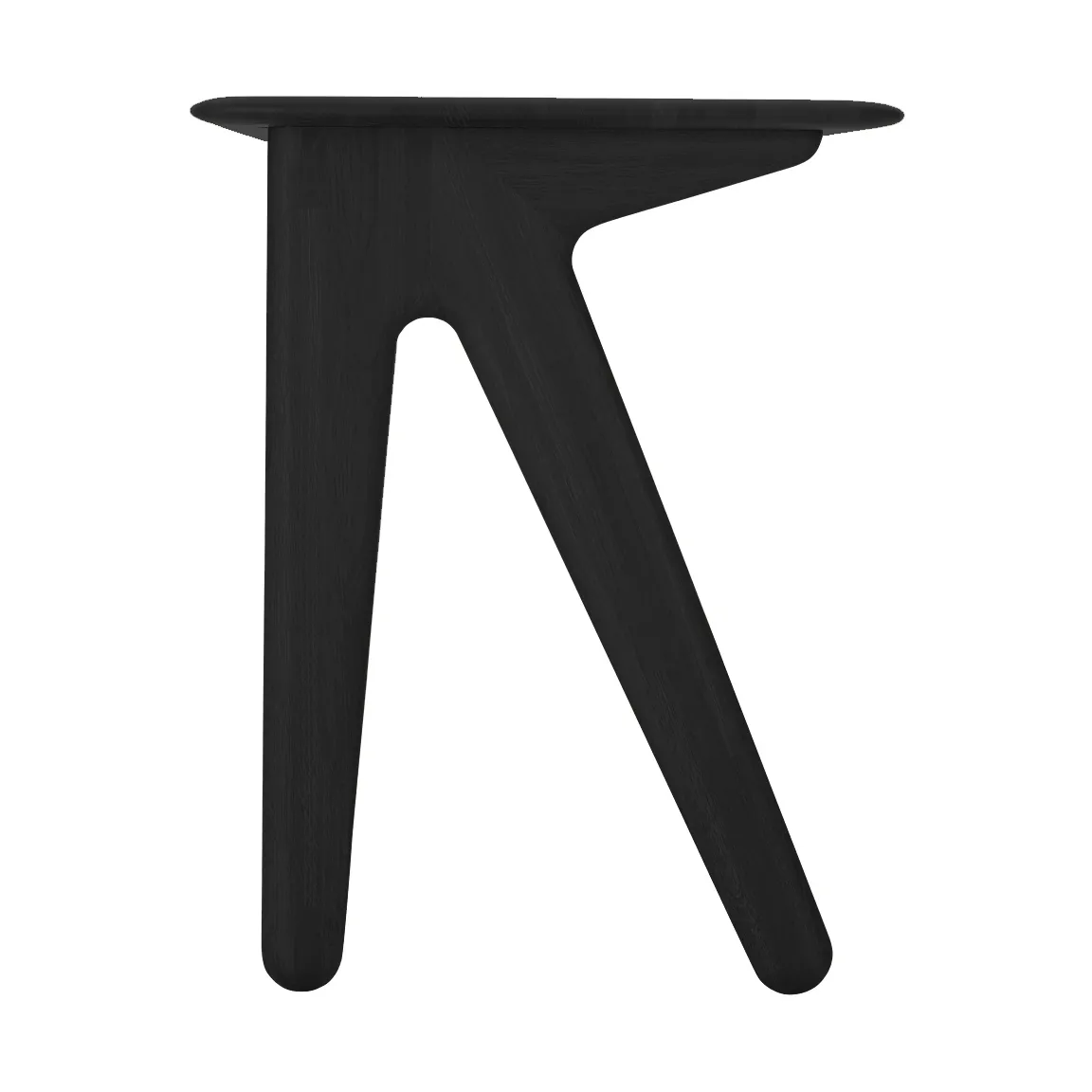 Slab Individual secretária 60x120 cm, Carvalho preto Tom Dixon